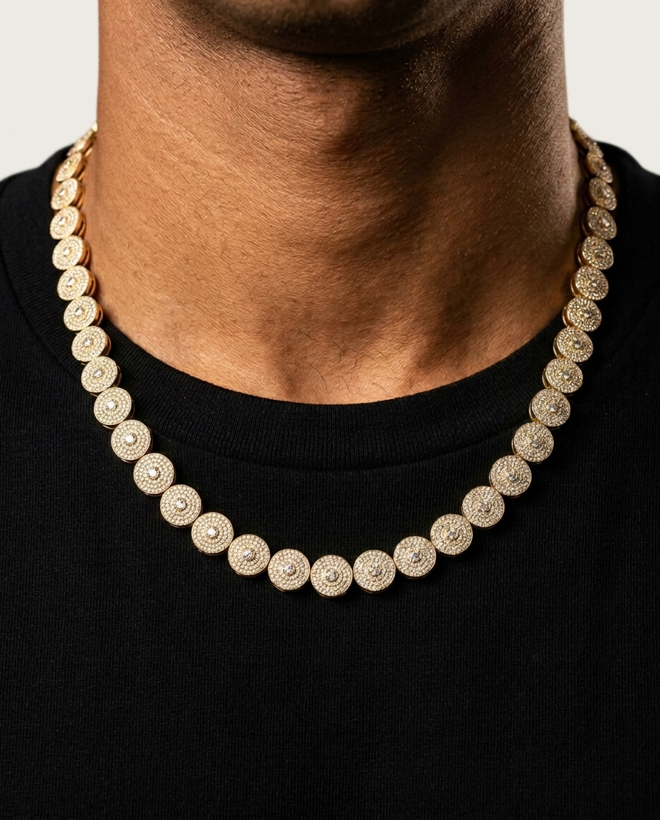 Round Diamond Necklace