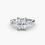 Three-Stone Ring (Baguette Side Stones) 2