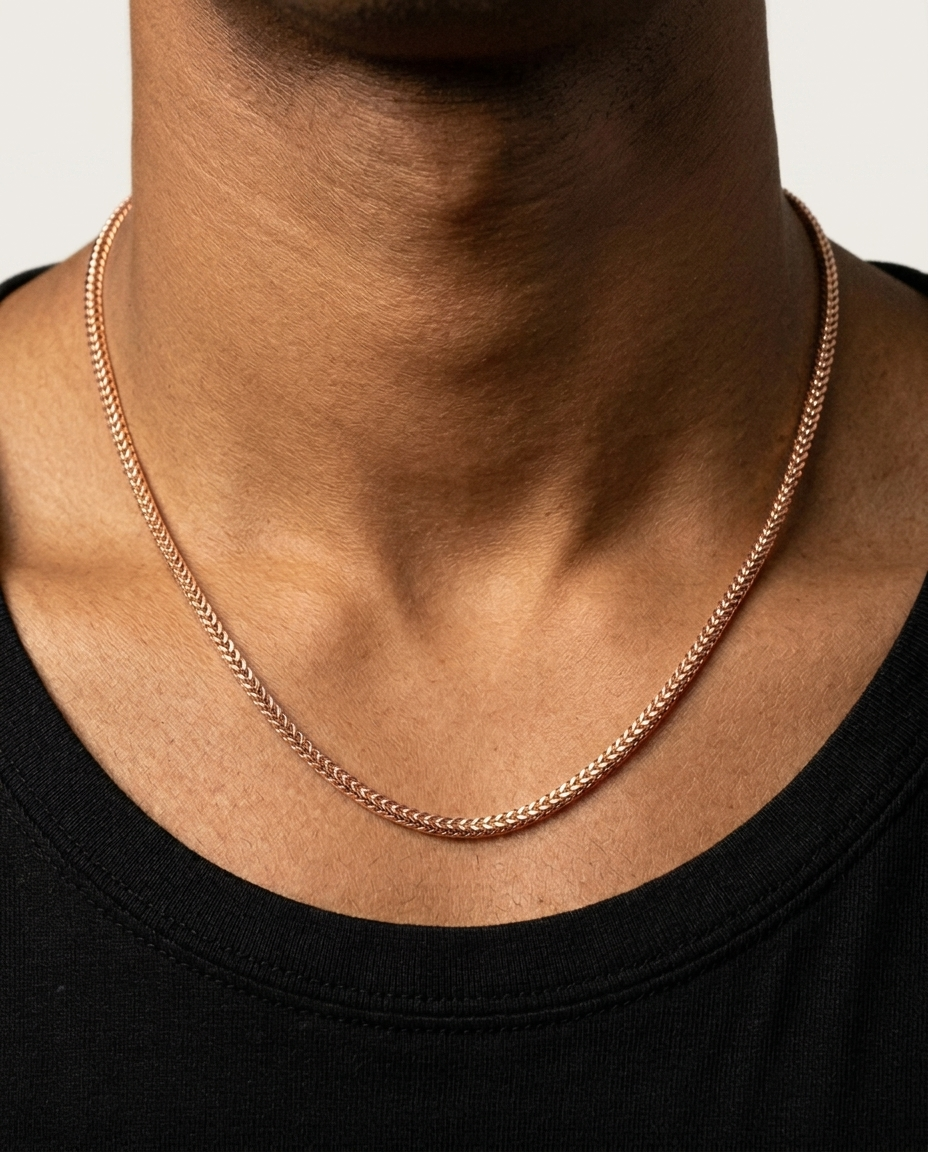Franco Chain Rose Gold