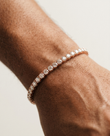 Diamond Tennis Bracelet Rose Gold