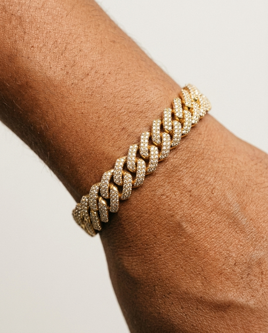 Cuban Diamond Bracelet