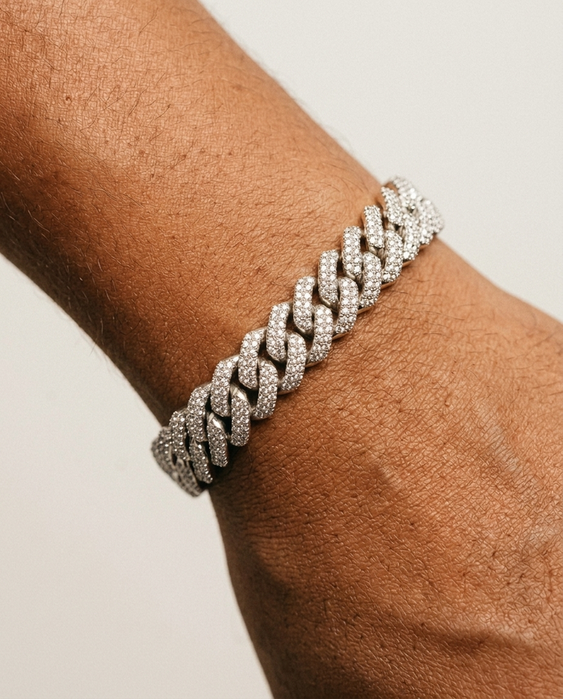 Cuban Diamond Bracelet