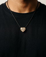Love Heart Pendant Yellow Gold