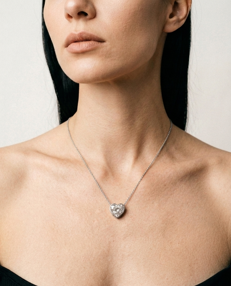 Love Heart Pendant - For Her