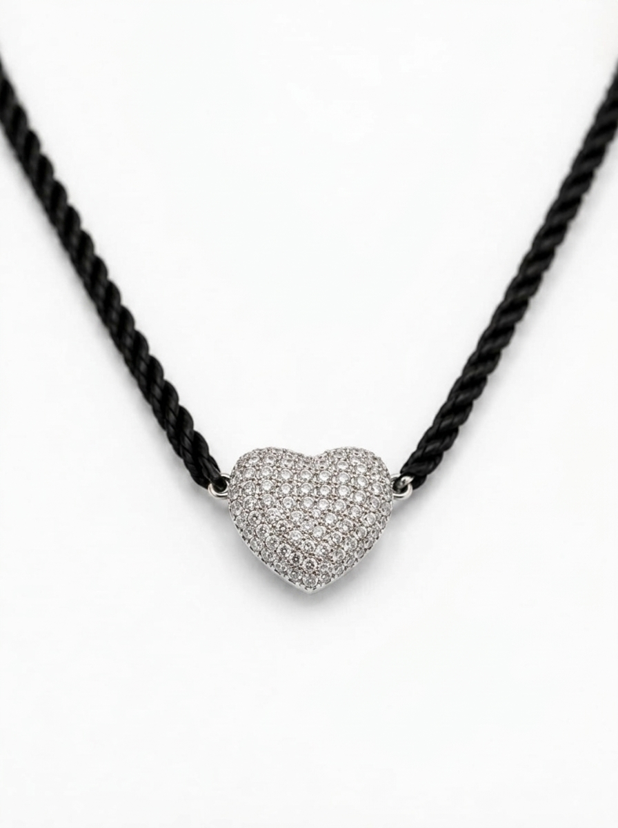 Love Chain White Gold