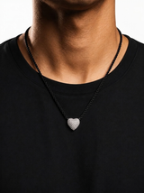 Love Chain White Gold on model