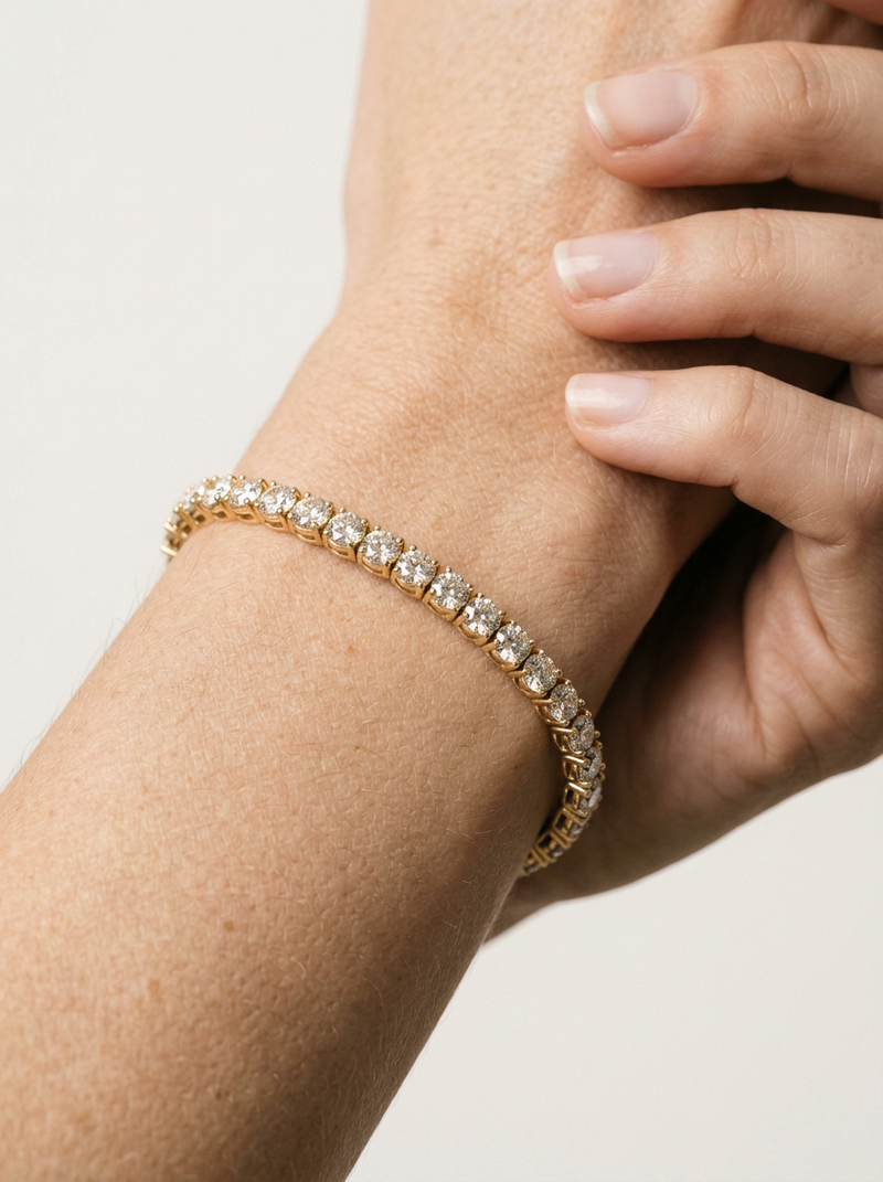 Diamond Tennis Bracelet - For Her