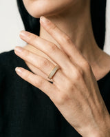 Thin Diamond Ring - For Her