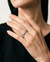 Thin Diamond Ring - For Her